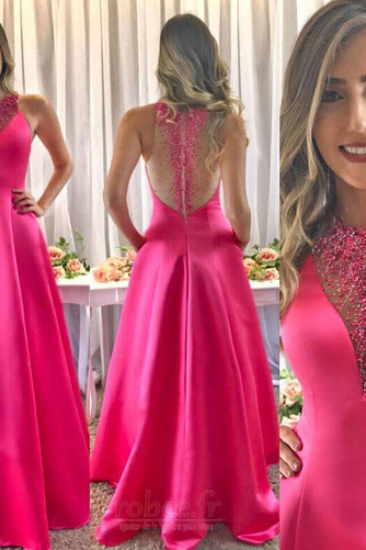 Robe de soirée Fermeture à glissière Naturel taille Fête A-ligne - Page 1