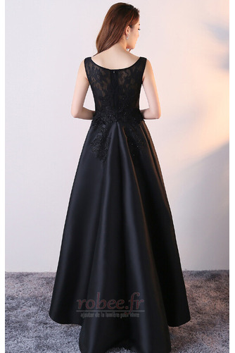 Robe de bal Soie Asymétrique Naturel taille Couvert de Dentelle - Page 7