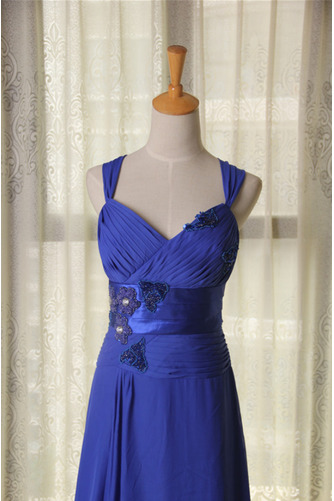 Robe de demoiselle d'honneur Longue Sans Manches A-ligne Milieu dos - Page 3
