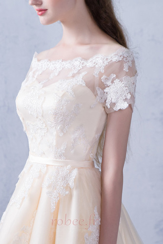 Robe de demoiselle d'honneur Dentelle Longueur Mollet Norme Naturel taille - Page 3