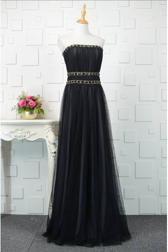 Robe de demoiselle d'honneur Triangle Inversé Elégant Sans Manches - Page 2