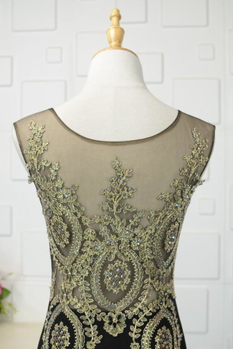 Robe de soirée A-ligne Haute Couvert Cérémonial Col en V Train de balayage - Page 5