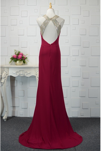 Robe de bal Dos nu Près du corps vogue Sans Ceinture Perle Train de balayage - Page 2