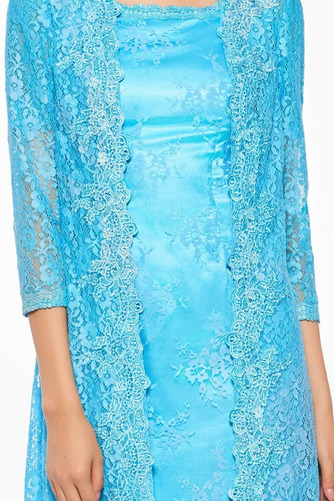 Robe mères Luxueux Glissière Manche Aérienne 3/4 Manche Cérémonie - Page 7
