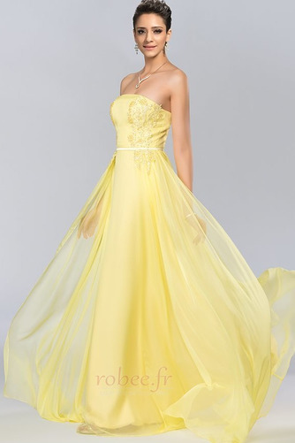 Robe de bal Sans courroies Train de petit Fête Plissé Sans Manches - Page 2