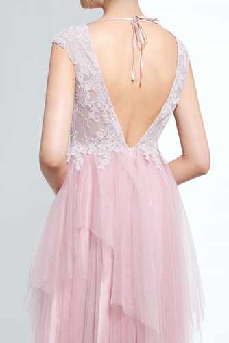 Robe de bal Dos nu Ample & Ornée Dentelle Chic Couvert de Dentelle - Page 5