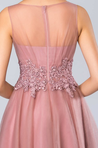 Robe de cocktail Décalcomanie Automne Ballon A-ligne Luxueux - Page 4