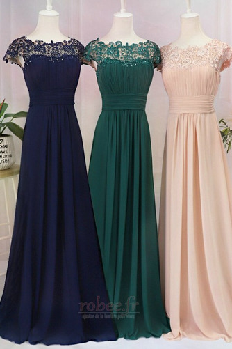 Robe de demoiselle d'honneur Naturel taille Fermeture à glissière - Page 6