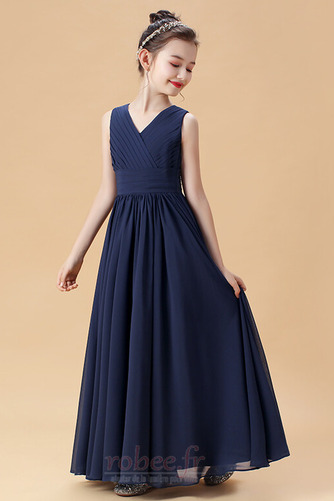 Robe de fille de fleur Fermeture éclair Longueur de plancher - Page 7