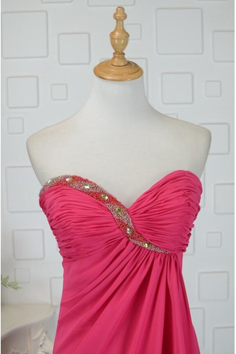 Robe de demoiselle d'honneur Mousseline Sans Manches Manquant - Page 3