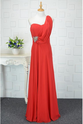 Robe de demoiselle d'honneur Milieu taille haut Norme Chiffon - Page 1