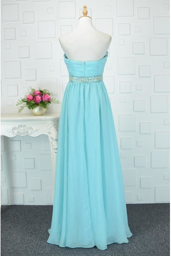 Robe de soirée Plissé Traîne Courte Norme Luxueux Taille haute - Page 2