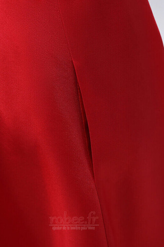 Robe de cocktail Longueur de genou Poire Satin Naturel taille - Page 3