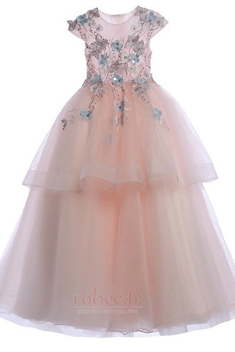 Robe de fille de fleur Formelle Cérémonie Petit collier circulaire - Page 6