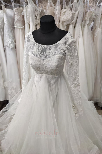 Robe de mariée Taille haute Salle Manche Longue Manche Aérienne - Page 6