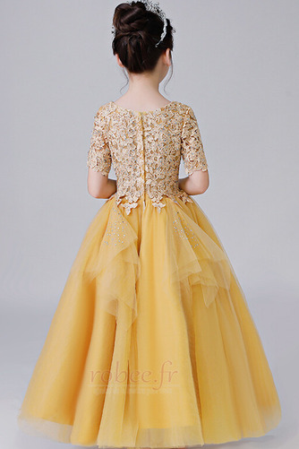 Robe de fille de fleur Dentelle Montrer Formelle Longueur Cheville - Page 2