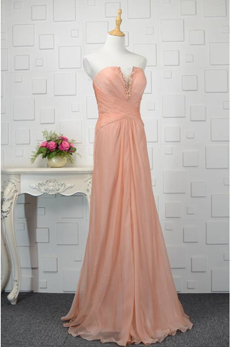 Robe de demoiselle d'honneur Dent de scie Drapé Décolleté Dans le Dos - Page 2