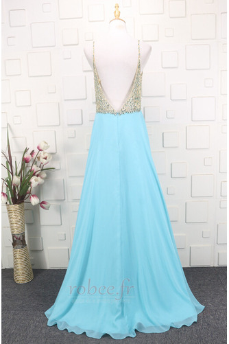 Robe de soirée Sexy Sans Manches Fourreau Avec Bijoux A-ligne - Page 2