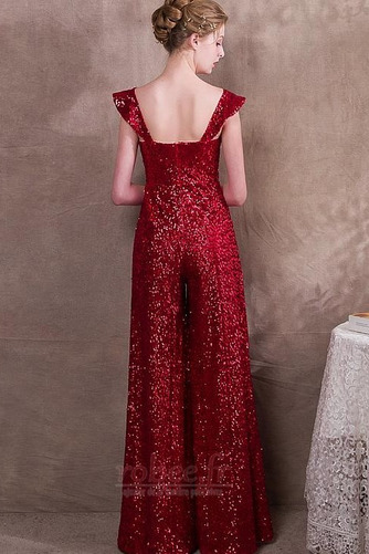 Robe de soirée Paillettes Longueur Cheville Un Costume Printemps - Page 2