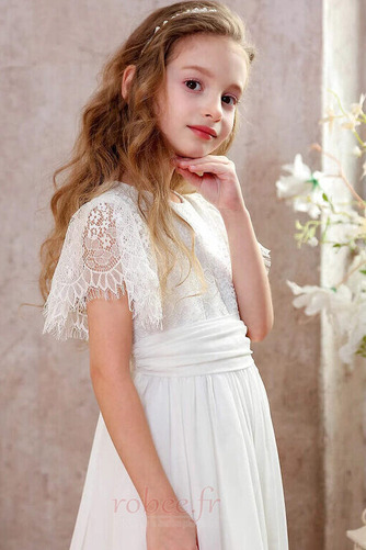 Robe de fille de fleur Ivoire Manquant Longueur Cheville Luxueux - Page 5