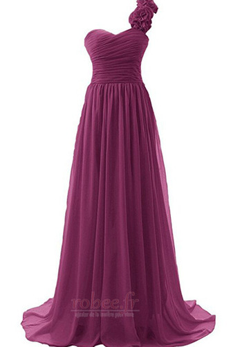 Robe de soirée Longueur de plancher A-ligne Elégant Laçage Sans Manches - Page 19