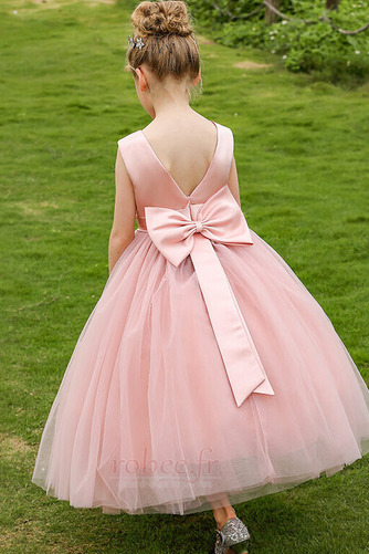 Robe de fille de fleur Festin Été Orné de Nœud à Boucle Tulle - Page 2