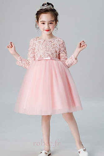 Robe de fille de fleur Petit collier circulaire Fermeture à glissière - Page 7