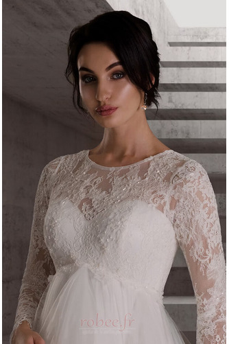 Robe de mariée Taille haute Salle Manche Longue Manche Aérienne - Page 3