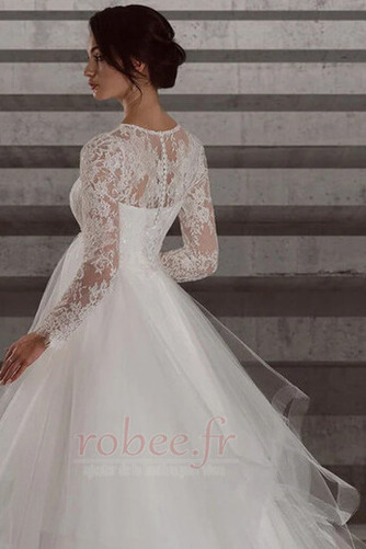 Robe de mariée Taille haute Salle Manche Longue Manche Aérienne - Page 4