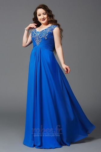 Robe de soirée Longueur de plancher Col en V Fourreau Avec Bijoux - Page 5