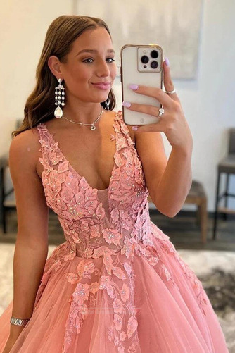 Robe de bal gossamer aligne Sans Manches Naturel taille Cérémonial - Page 3