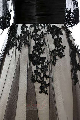 Robe de soirée Vente Manche Aérienne Lacez vers le haut Naturel taille - Page 8