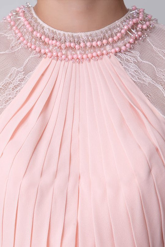 Robe de soirée Petit collier circulaire Fermeture à glissière - Page 4