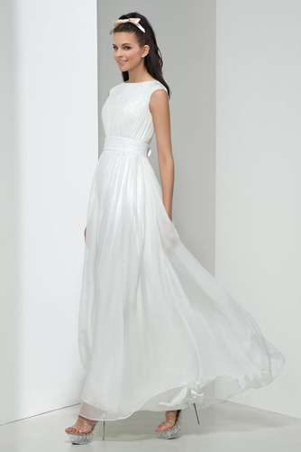 Robe de soirée Col Bateau Fermeture à glissière Manquant Manche de T-shirt - Page 3