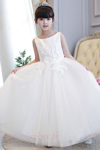 Robe de fille de fleur Dentelle Dentelle Cérémonial Longueur Cheville - Page 3
