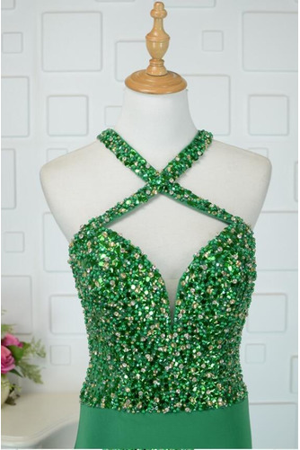 Robe de bal Ballon Sans Manches Près du corps Manquant semi-halter - Page 4