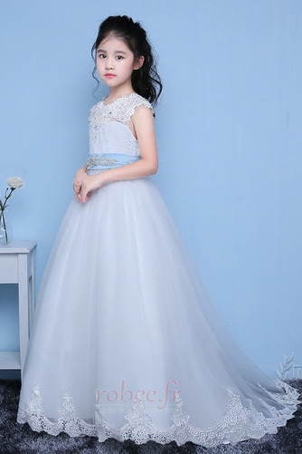 Robe de fille de fleur Longueur de plancher Fermeture éclair - Page 3