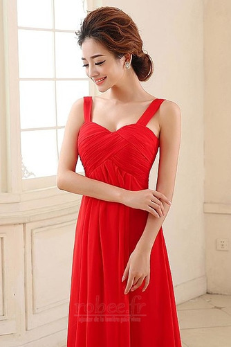 Robe de demoiselle d'honneur Naturel taille Lacez vers le haut - Page 5