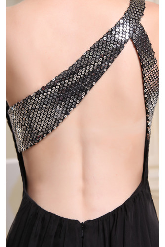 Robe de soirée Simple Mousseline Manche Asymétrique Naturel taille - Page 6