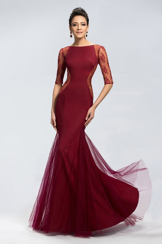 Robe de soirée Longue Petites Tailles Sirène Froid Fermeture à glissière - Page 1