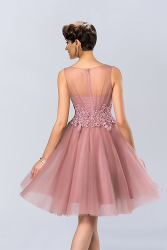 Robe de cocktail Décalcomanie Automne Ballon A-ligne Luxueux - Page 2