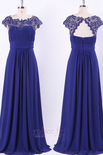 Robe de demoiselle d'honneur Chic Corsage plissé Naturel taille - Page 4