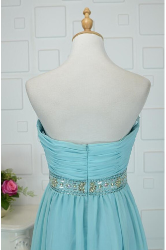 Robe de soirée Plissé Traîne Courte Norme Luxueux Taille haute - Page 5