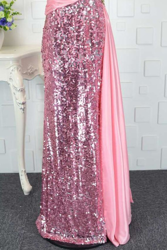 Robe de soirée Dos nu Manquant Scintillait Longueur au sol Mousseline - Page 4