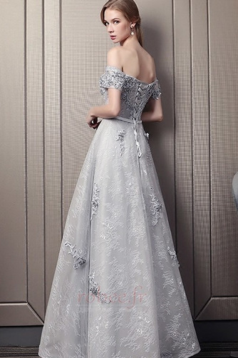 Robe de soirée Naturel taille Manche Courte Epurée Mancheron - Page 2