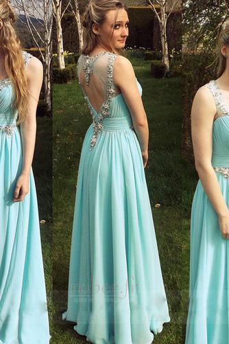 Robe de bal Col en V Foncé Milieu Triangle Inversé Col en V Perle - Page 2