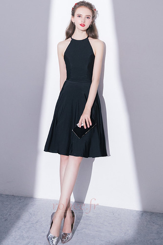 Robe de cocktail Elégant aligne Naturel taille Printemps Sans Manches - Page 5