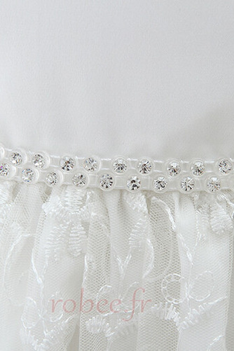 Robe de fille de fleur Chapeau Train de petit A-ligne Formelle - Page 7