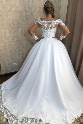 Robe de mariée A-ligne Cérémonial Décalcomanie Manche Aérienne - Page 2