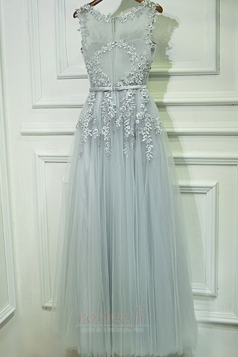 Robe de demoiselle d'honneur Fermeture à glissière Dentelle À la masse - Page 2